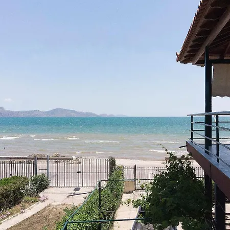 Seaside Bluethalassa With Garden 아파트 *